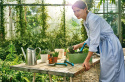 Łopatka szeroka ogrodowe ERGO Cellfast do sadzenia małych roślin