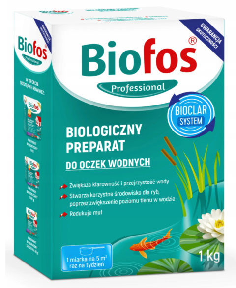 Biofos Preparat Biologiczny Do Oczyszcania Oczek Wodnych Proszek 1kg Biofos
