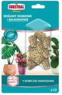 Koreczki Nawozowe Do Roślin Domowych i Balkonowych Przedłużone Działanie Mineralne 10szt Substral