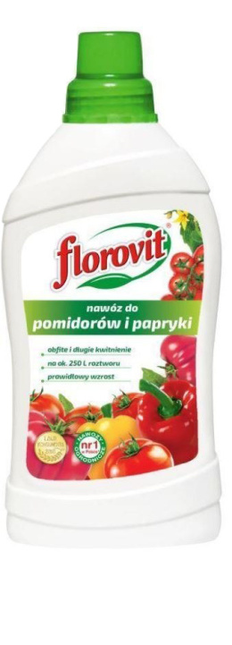 Nawóz Do Pomidorów i Papryki Mineralny Płynny 1l Florovit