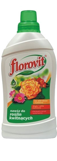 Nawóz Do Roślin Kwitnących Mineralny Płynny 1L Florovit