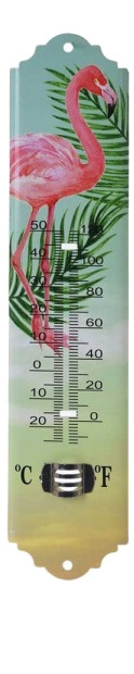 Termometr Zewnętrzny Dekoracyjny Flaming 29,5cm x 6,5cm MAK0204 GardenLine