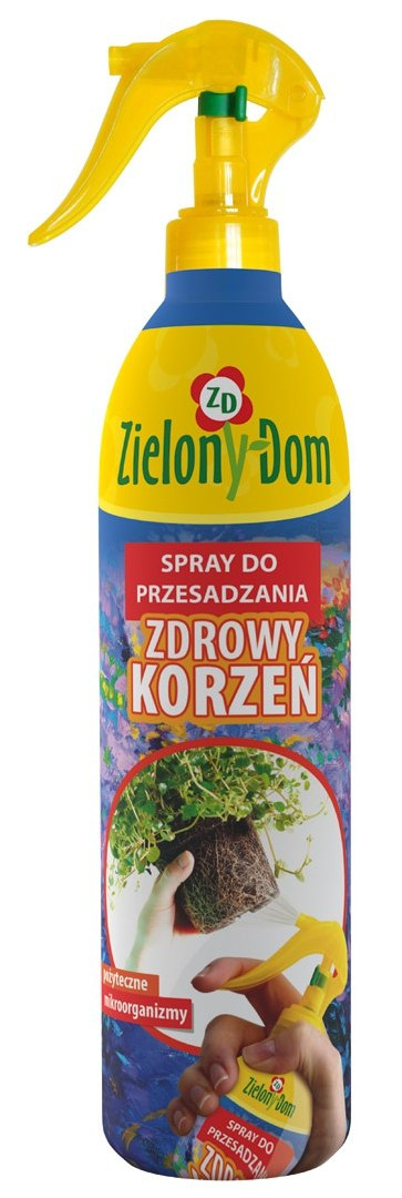 Nawóz w sprayu do przesadzania zdrowy korzeń Zielony Dom