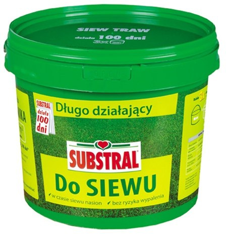 Nawóz długodziałający do siewu traw Substral