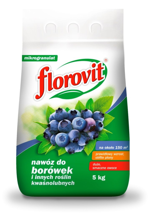 Nawóz wieloskładnikowy, mineralny  do borówki Florovit