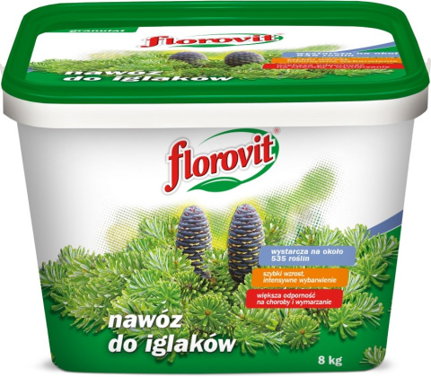 Nawóz mineralny do iglaków powoduje piękny wygląd i intensywny wzrost Florovit