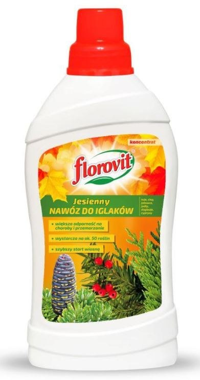 Nawóz jesienny w płynie do iglaków Florovit