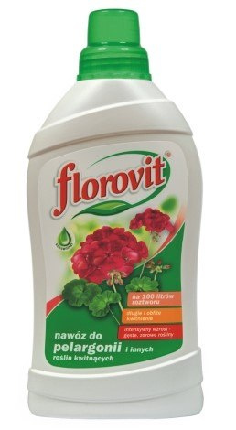 Nawóz w płynie do pelargoni i innych kwitnących Florovit