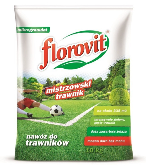 Nawóz mikrogranulat do trawnika anty mech Florovit