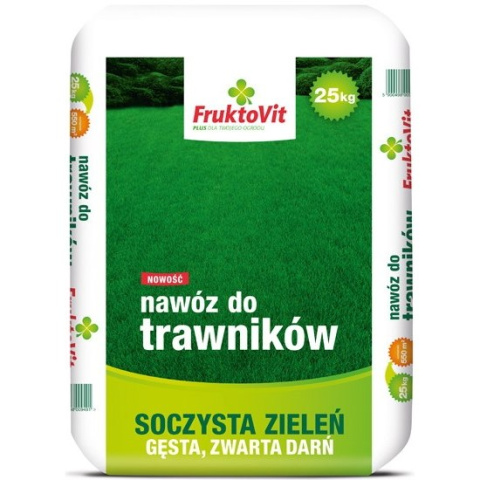 Nawóz do trawnika zapewnia gęstą darń FruktoVit