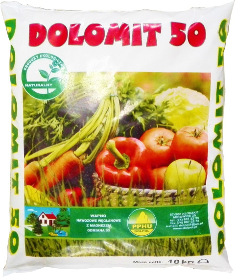 Nawóz Uniwersalny Węglan Wapniowo Magnezowy Dolomit 50 Mineralny 5kg