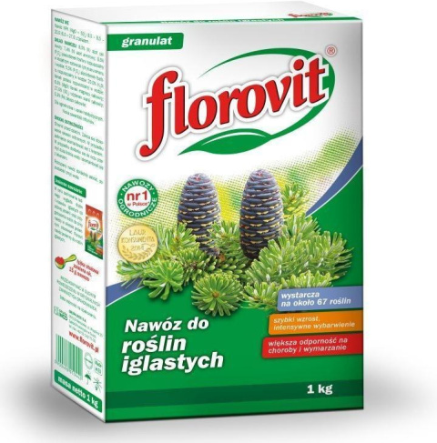 Nawóz w granulacie do roślin iglastych Florovit