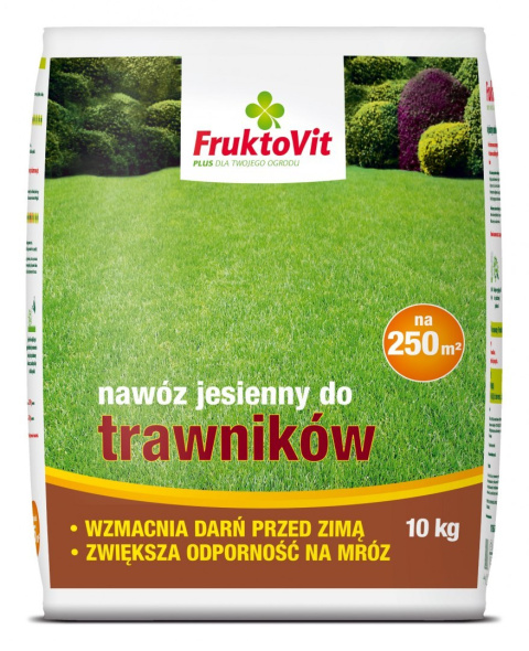 Nawóz jesienny zwiększa odporność trawników FruktoVit