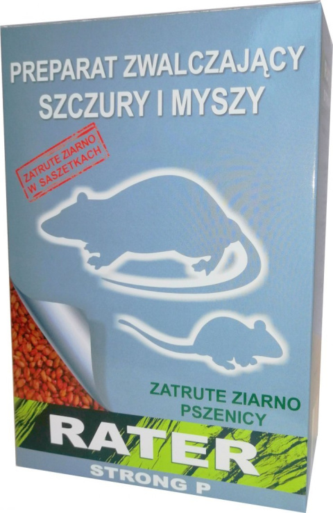 Trutka Na Szczury i Myszy Zatrute Ziarno 500g Rater P Themar