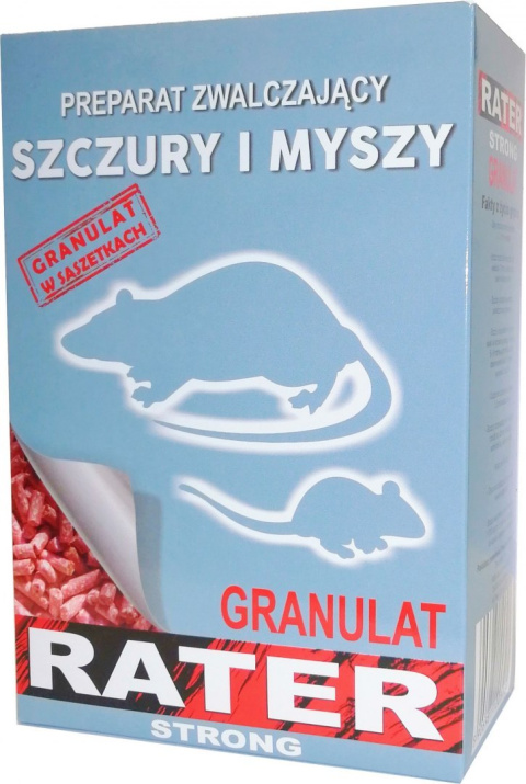 Trutka Na Szczury i Myszy Granulat 500g Rater Themar