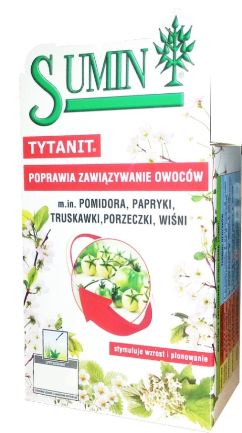 Tytanit śodek poprawia zawiązywanie owoców