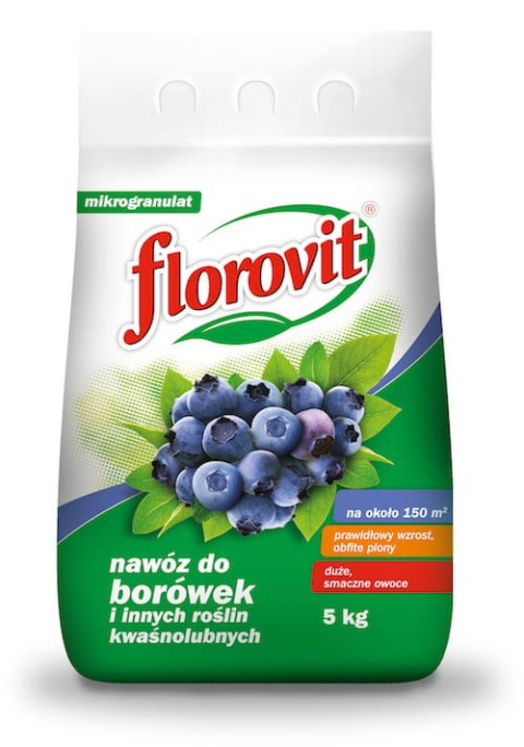 Nawóz mineralny do borówki i innych kwaśnolubnych Florovit