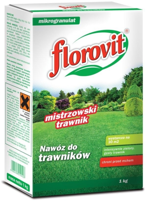 Nawóz do trawników chroni przed mchem Florovit