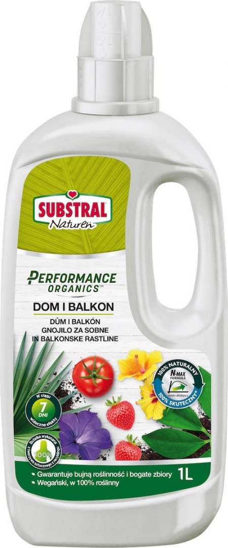 Nawóz organiczny Performance Organics rośliny dom i balkon Substral