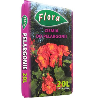 Ziemia Ogrodnicze Do Pelargonii 20l Flora