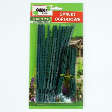Opaski Do Spinania Roslin Samozaciskowe 13cm 17cm 23cm x 45szt Garden Line Opaski Do Spinania Roslin Samozaciskowe 13cm 17cm 23cm x 45szt Garden Line