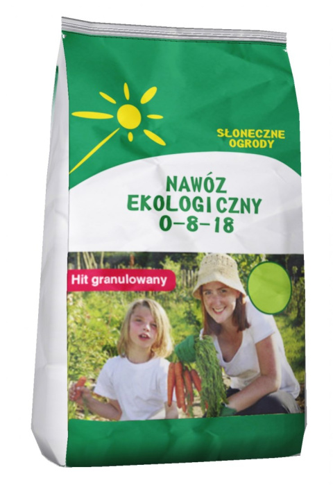 Nawóz Uniwersalny Ekologiczny 0-8-18 Mineralny Granulat 5kg Luvena