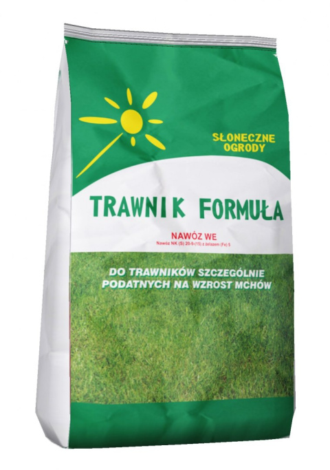 Nawóz Do Trawy z Mchem Mineralny Granulat 2kg Formuła Mech Luvena