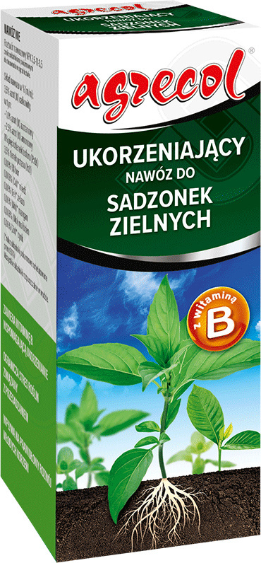 Ukorzeniający nawóz do sadzonek zelnych 30 m posiada witaminę B1