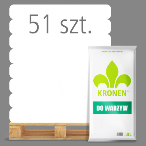 Ziemia Ogrodnicza Do Warzyw 50l x 51szt Kronen