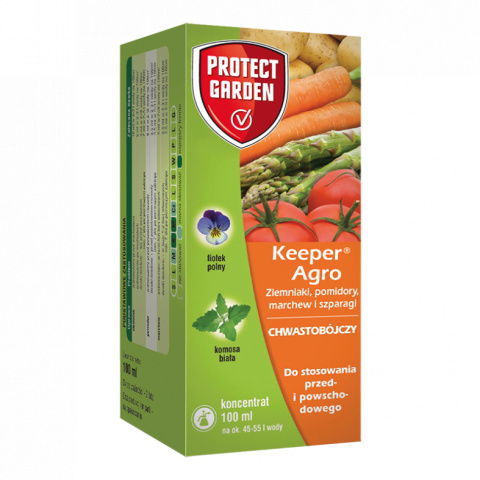 Keeper Agro 100ml Środek Chwastobójczy Na Chwasty Jednoliścienne i Dwuliścienne Protect Garden