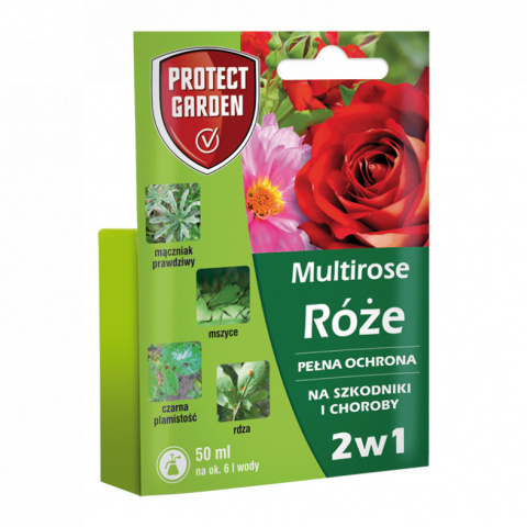 Multirose 2w1 50 ml Środek Owadobójczy na Mszyce i Grzybobójczy Protect Garden