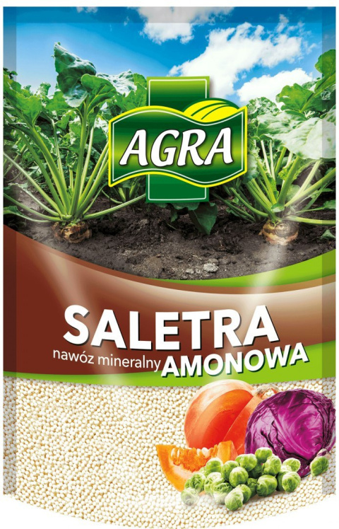 Nawóz Uniwersalny Saletra Amonowa Azotan Amonu Mineralny Granulat 5kg Agra