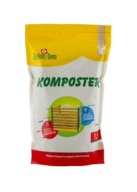 Komposter 1,5kg Zielony Dom