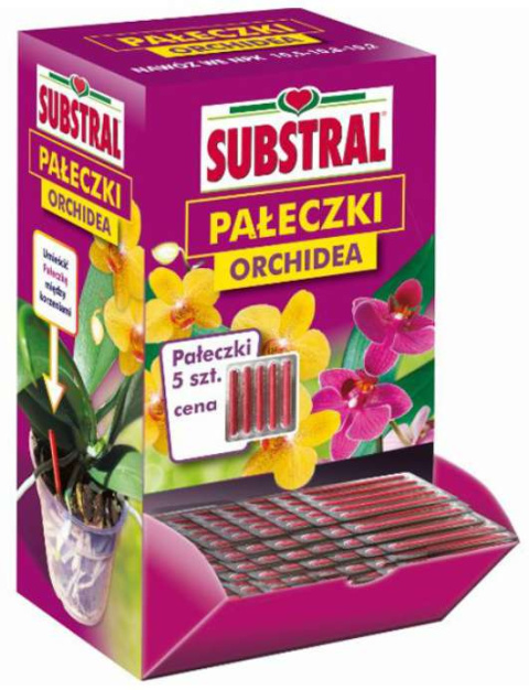 pałeczki nawozu do orchidei