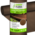 Agrowłóknina Brązowa 50g/m2 UV 0,8m x 100mb GF Agro