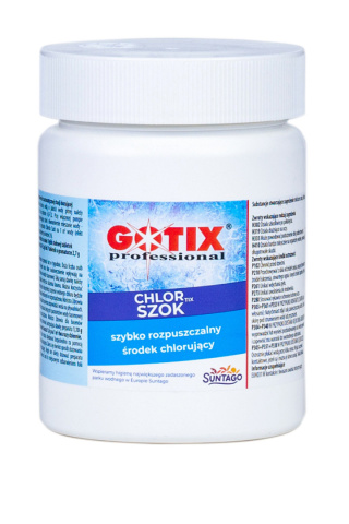 Chlor Do Basenu 65% Granulat 500g ChlorTix Szok Gotix