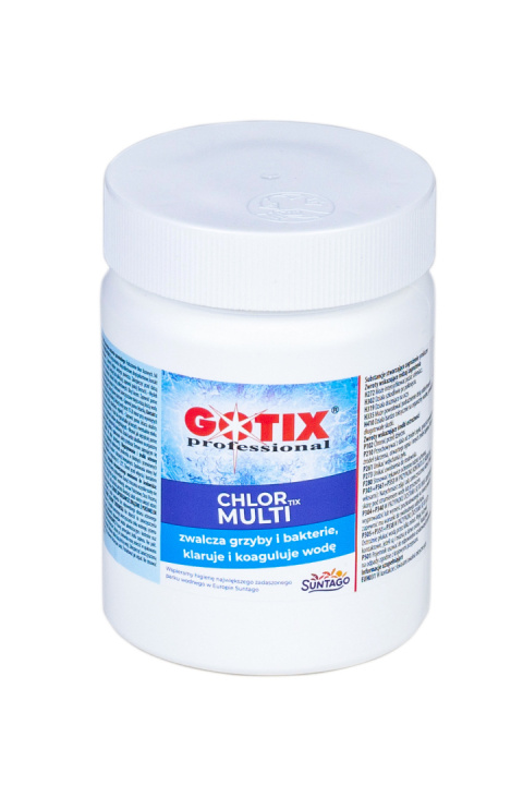 Chlor Do Basenu 80% Multi Tabletki 200g x 2szt 400g ChlorTix Multi Gotix