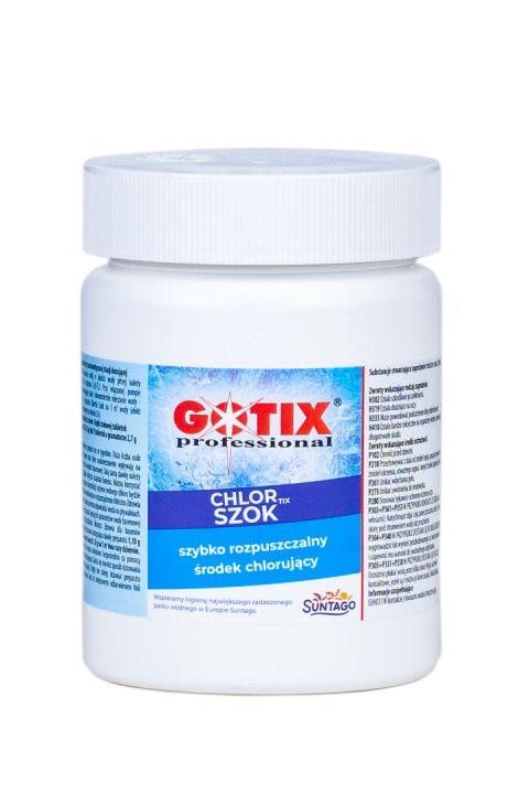 Chlor Do Basenu 65% Granulat 500g ChlorTix Szok Gotix