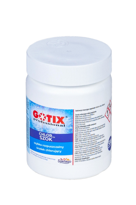 Chlor Do Basenu 65% Granulat 500g ChlorTix Szok Gotix