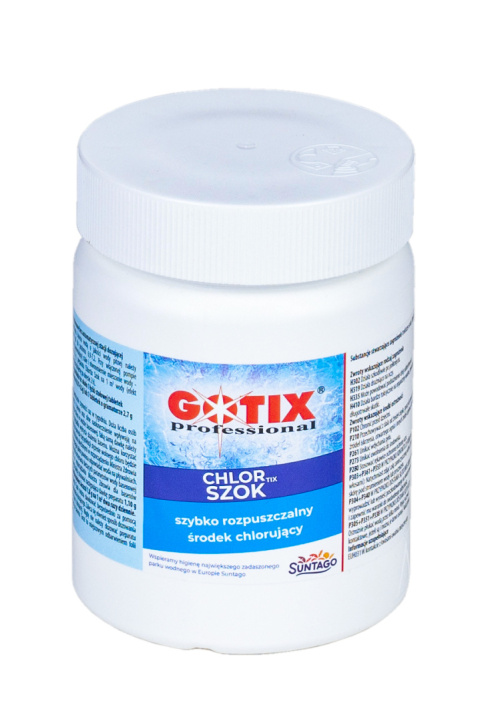 Chlor Do Basenu 65% Granulat 500g ChlorTix Szok Gotix