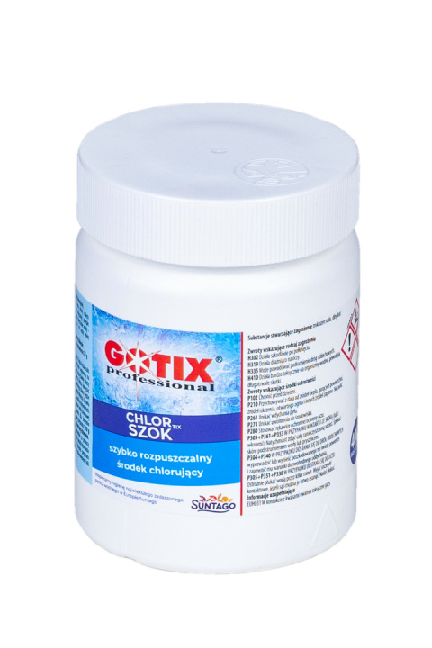 Chlor Do Basenu 65% Granulat 500g ChlorTix Szok Gotix