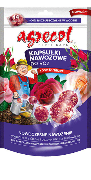 Kapsułki Nawozowe Do Róż Mineralne 210g Agrecol