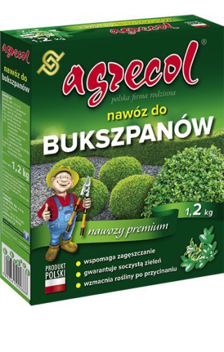 Nawóz Do Bukszpanów Mineralny Granulat 1,2kg Agrecol