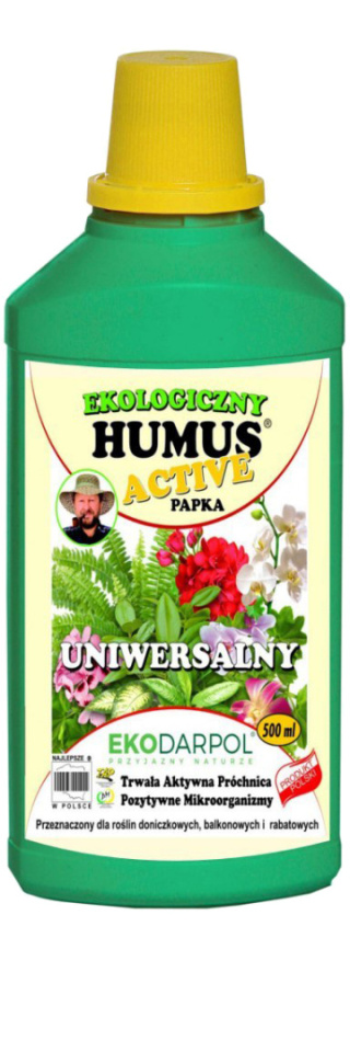 Humus Uniwersalny Płynny 0,5L Active Papka Ekodarpol