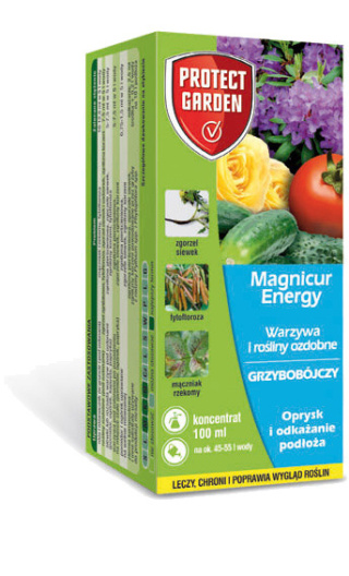 Magnicur Energy 100ml Środek Grzybobójczy Do Zwalczania Chorób Grzybowych w Uprawach Roślin Protect Garden