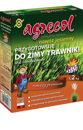 Nawóz Do Trawy Jesienny Mineralny Granulat 5kg Agrecol