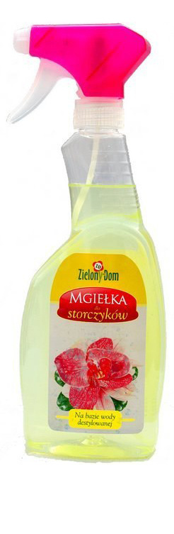 Nawóz Do Storczyków z Pompką Mineralny Płynny 500ml Mgiełka Zielony Dom