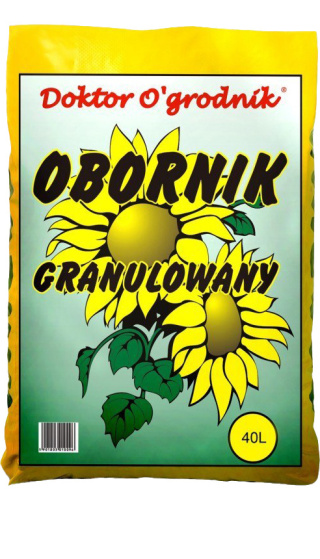 Obornik Bydlęcy Nawóz Naturalny Granulat 40l Doktor O'grodnik