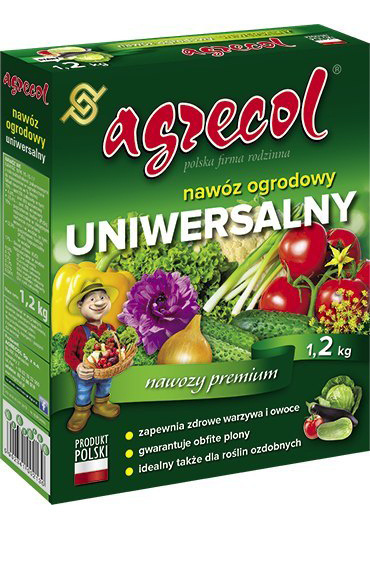 Nawóz Uniwersalny Ogrodniczy Mineralny Granulat 1,2kg Agrecol