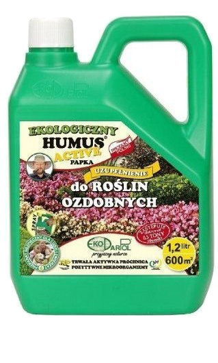 Humus Do Roślin Ozdobnych Płynny 1,2L Zapas Active Papka Ekodarpol